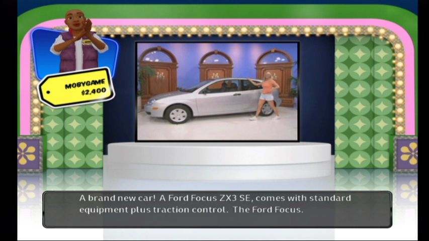 The Price is Right: 2010 Edition | Wii | gameplay screenshot | region=North America | source-country= | zypher-v2 | moby-2ab34290f282 | Data by MobyGames.com
