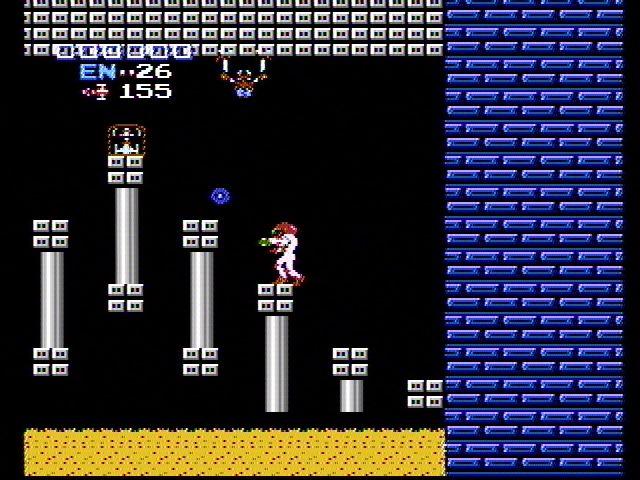 
Metroid | NES | gameplay screenshot | Data by MobyGames.com