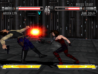 
Star Wars: Masters of Teräs Käsi | PlayStation | gameplay screenshot | Data by MobyGames.com