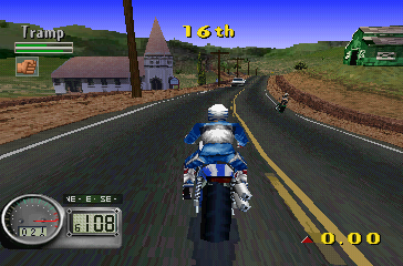 Road Rash 3-D | PlayStation | gameplay screenshot | region=North America | source-country= | zypher-v2 | moby-4ea40912c6bf | Data by MobyGames.com