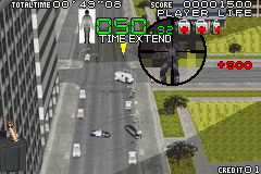 
Silent Scope | Game Boy Advance | gameplay screenshot | Data by MobyGames.com