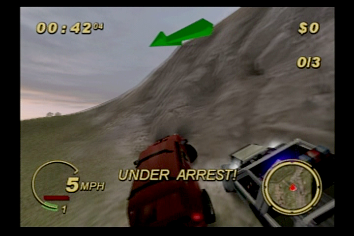 Smuggler's Run | PlayStation 2 | gameplay screenshot | region=North America | source-country= | zypher-v2 | moby-6b7e2578cfb8 | Data by MobyGames.com