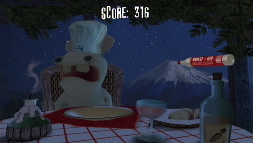 Rayman: Raving Rabbids | Wii | gameplay screenshot | region=North America | source-country= | zypher-v2 | moby-c50e47a47677 | Data by MobyGames.com