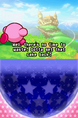 Kirby: Squeak Squad | Nintendo DS | gameplay screenshot | region=North America | source-country= | zypher-v2 | moby-24b04850fd56 | Data by MobyGames.com