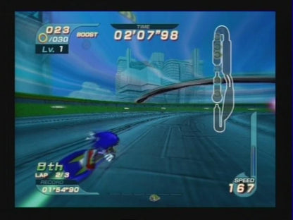 
Sonic Riders | PlayStation 2 | gameplay screenshot | Data by MobyGames.com