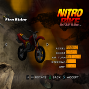 Nitrobike | PlayStation 2 | gameplay screenshot | region=North America | source-country= | zypher-v2 | moby-01998a6c3441 | Data by MobyGames.com