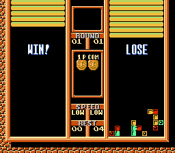 
Tetris 2 | NES | gameplay screenshot | Data by MobyGames.com