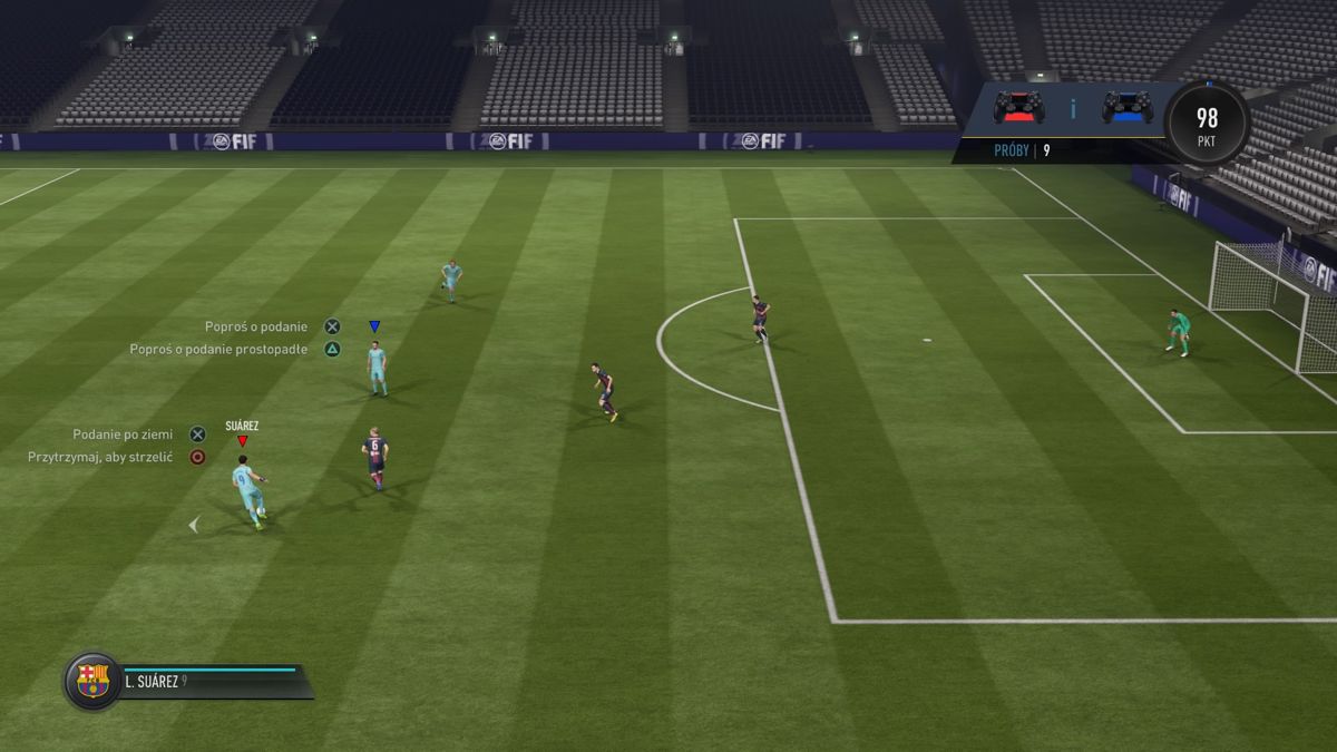 
FIFA 18 | PlayStation 4 | gameplay screenshot | Data by MobyGames.com