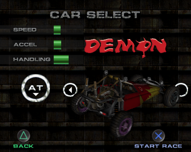 
Wild Wild Racing | PlayStation 2 | gameplay screenshot | Region: North America | source-country= | Data by MobyGames.com