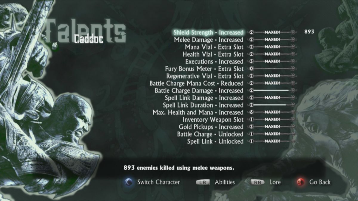 
Hunted: The Demon's Forge | Xbox 360 | gameplay screenshot | Data by MobyGames.com