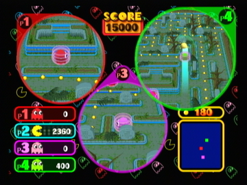 
Pac-Man Vs. | GameCube | gameplay screenshot | Data by MobyGames.com