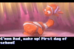 Disney•Pixar Finding Nemo | Game Boy Advance | gameplay screenshot | region=North America | source-country= | zypher-v2 | moby-fcf8bbdf18cf | Data by MobyGames.com