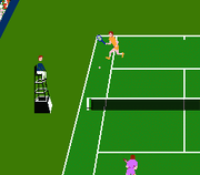 
Racket Attack | NES | gameplay screenshot | Data by MobyGames.com