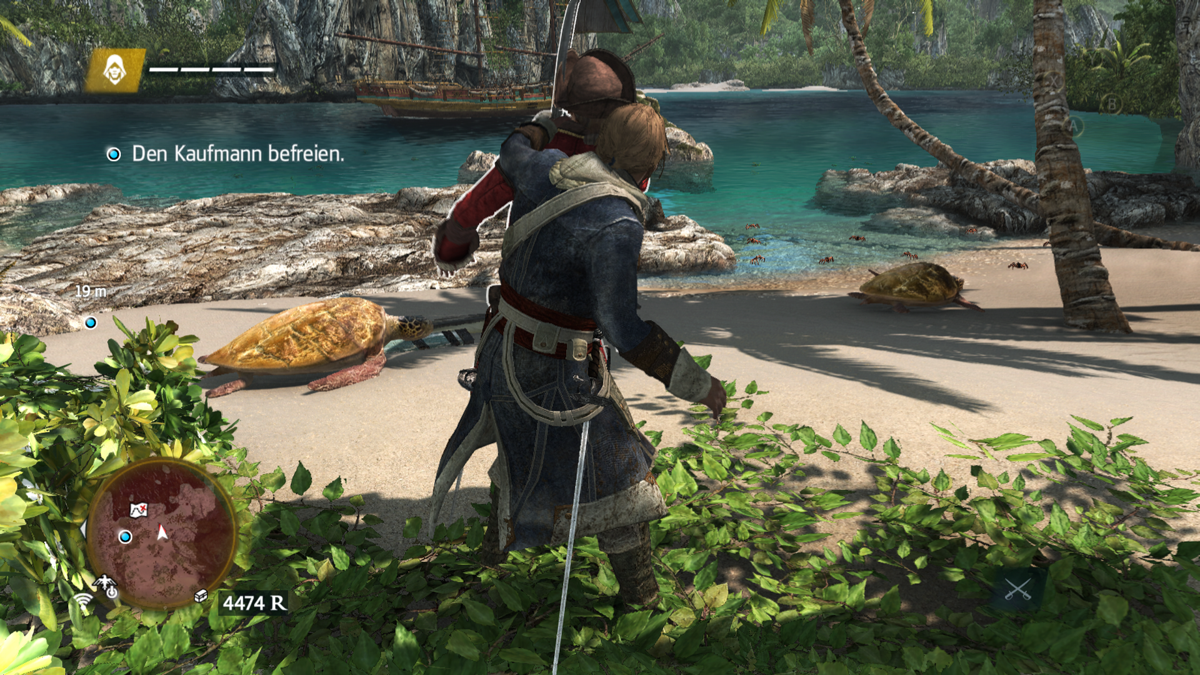 Assassin's Creed IV: Black Flag | Xbox One | gameplay screenshot | Data by MobyGames.com