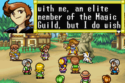Lunar: Legend | Game Boy Advance | gameplay screenshot | region=North America | source-country= | zypher-v2 | moby-54eb7c22afbb | Data by MobyGames.com