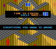 
Marble Madness | NES | gameplay screenshot | Data by MobyGames.com