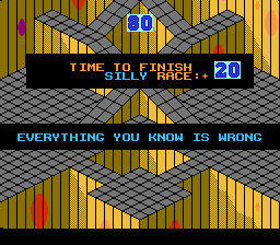 
Marble Madness | NES | gameplay screenshot | Data by MobyGames.com