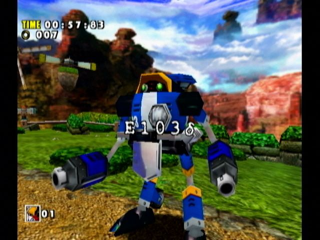 
Sonic Adventure DX (Director's Cut) | GameCube | gameplay screenshot | Data by MobyGames.com