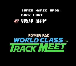 Super Mario Bros. / Duck Hunt / World Class Track Meet | NES | gameplay screenshot | region=North America | source-country= | zypher-v2 | moby-7404d8505a6b | Data by MobyGames.com