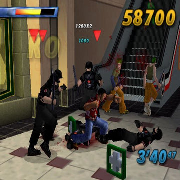 
State of Emergency | PlayStation 2 | gameplay screenshot | Data by MobyGames.com