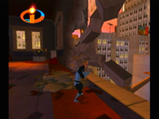 The Incredibles | GameCube | gameplay screenshot | region=North America | source-country= | zypher-v2 | moby-f2f9e639feeb | Data by MobyGames.com