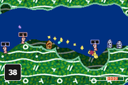 
Worms World Party | Game Boy Advance | gameplay screenshot | Region: North America | source-country= | Data by MobyGames.com