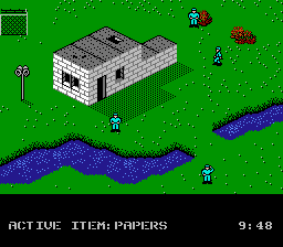 Infiltrator | NES | gameplay screenshot | region=North America | source-country= | zypher-v2 | moby-b16fd9a8eacd | Data by MobyGames.com