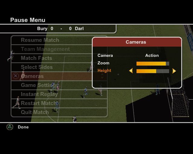 FIFA Soccer 2004 | PlayStation 2 | gameplay screenshot | Region: North America | source-country= | Data by MobyGames.com