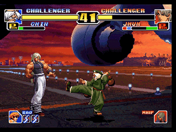
The King of Fighters '99: Millennium Battle | PlayStation | gameplay screenshot | Data by MobyGames.com