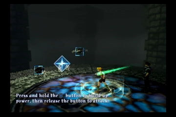 Orphen: Scion of Sorcery | PlayStation 2 | gameplay screenshot | region=North America | source-country= | zypher-v2 | moby-6d5a1e77f71f | Data by MobyGames.com