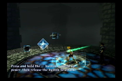 Orphen: Scion of Sorcery | PlayStation 2 | gameplay screenshot | region=North America | source-country= | zypher-v2 | moby-6d5a1e77f71f | Data by MobyGames.com