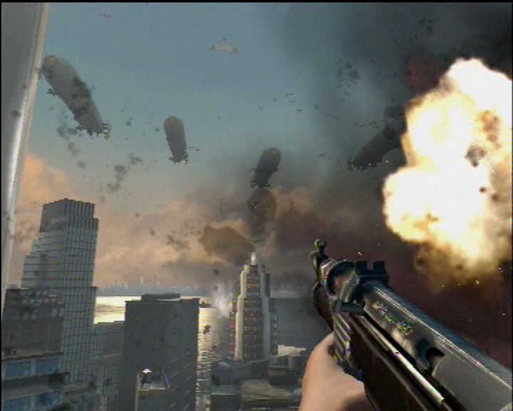 Turning Point: Fall of Liberty | PlayStation 3 | gameplay screenshot | Data by MobyGames.com