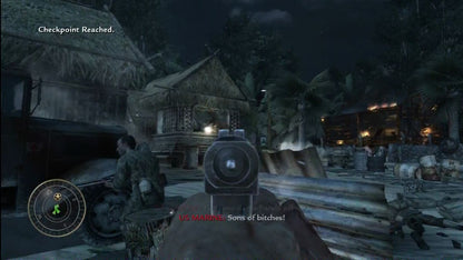 
Call of Duty: World at War | Xbox 360 | gameplay screenshot | Region: North America | source-country= | Data by MobyGames.com