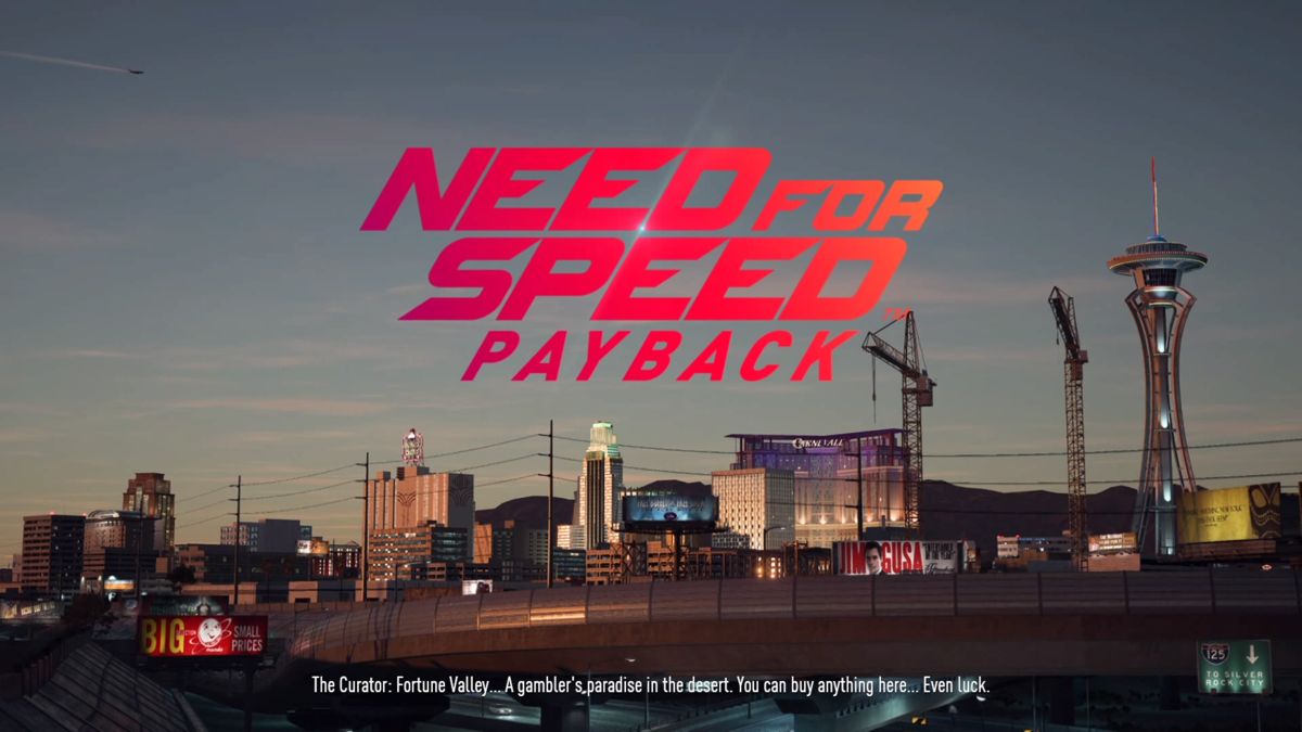 Need for Speed: Payback | PlayStation 4 | gameplay screenshot | Data by MobyGames.com