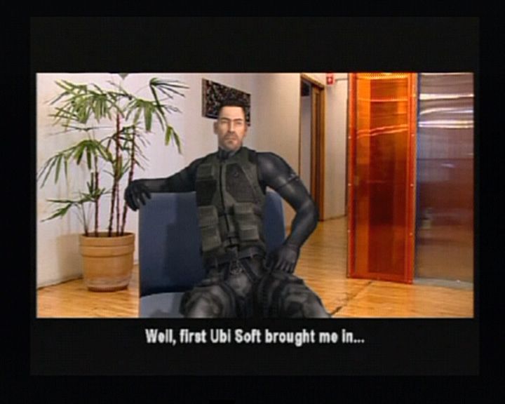 Tom Clancy's Splinter Cell | PlayStation 2 | gameplay screenshot | region=North America | source-country= | zypher-v2 | moby-31424535537f | Data by MobyGames.com