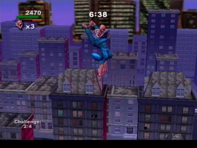
Rampage: Total Destruction | PlayStation 2 | gameplay screenshot | Data by MobyGames.com