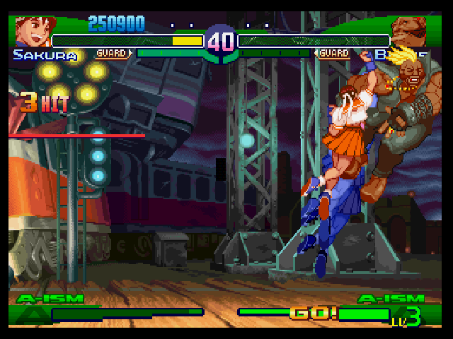 
Street Fighter Alpha 3 | PlayStation | gameplay screenshot | Data by MobyGames.com