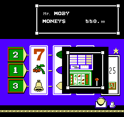 
Vegas Dream | NES | gameplay screenshot | Data by MobyGames.com