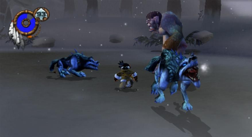 Brave: The Search for Spirit Dancer | PlayStation 2 | gameplay screenshot | Region: North America | source-country= | Data by MobyGames.com