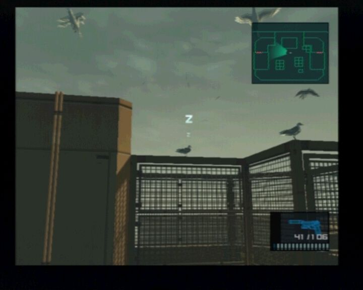 Metal Gear Solid 2: Sons of Liberty | PlayStation 2 | gameplay screenshot | region=North America | source-country= | zypher-v2 | moby-ba330decd558 | Data by MobyGames.com