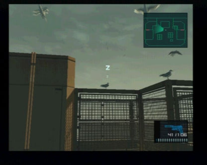 Metal Gear Solid 2: Sons of Liberty | PlayStation 2 | gameplay screenshot | region=North America | source-country= | zypher-v2 | moby-ba330decd558 | Data by MobyGames.com