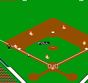 
Major League Baseball | NES | gameplay screenshot | Data by MobyGames.com