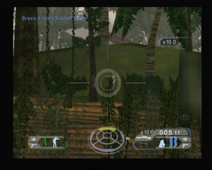 
Tom Clancy's Ghost Recon: Jungle Storm | PlayStation 2 | gameplay screenshot | Data by MobyGames.com
