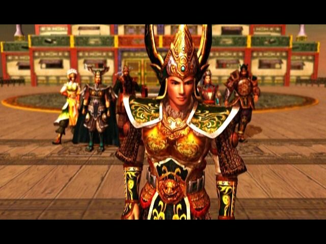 Kessen II | PlayStation 2 | gameplay screenshot | region=North America | source-country= | zypher-v2 | moby-5fb135884597 | Data by MobyGames.com