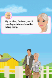 
Barbie Horse Adventures: Riding Camp | Nintendo DS | gameplay screenshot | Data by MobyGames.com