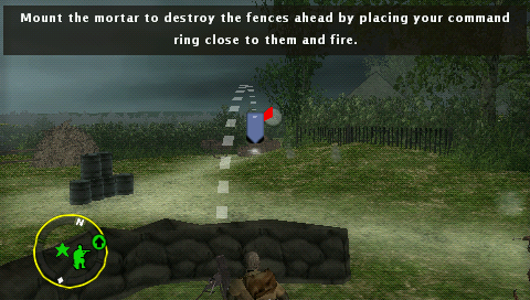 
Brothers in Arms: D-Day | PSP | gameplay screenshot | Data by MobyGames.com