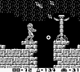
Metroid II: Return of Samus | Game Boy | gameplay screenshot | Data by MobyGames.com