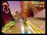 
Star Wars: Super Bombad Racing | PlayStation 2 | gameplay screenshot | Data by MobyGames.com