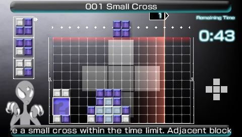 Lumines II | PSP | gameplay screenshot | Region: North America | source-country= | Data by MobyGames.com