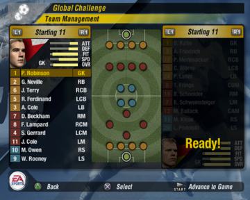 
FIFA World Cup: Germany 2006 | PlayStation 2 | gameplay screenshot | Region: North America | source-country= | Data by MobyGames.com